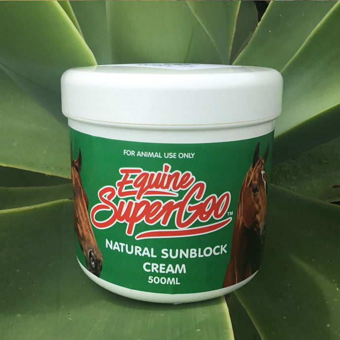 Equine Super Goo Natural Sunblock Cream